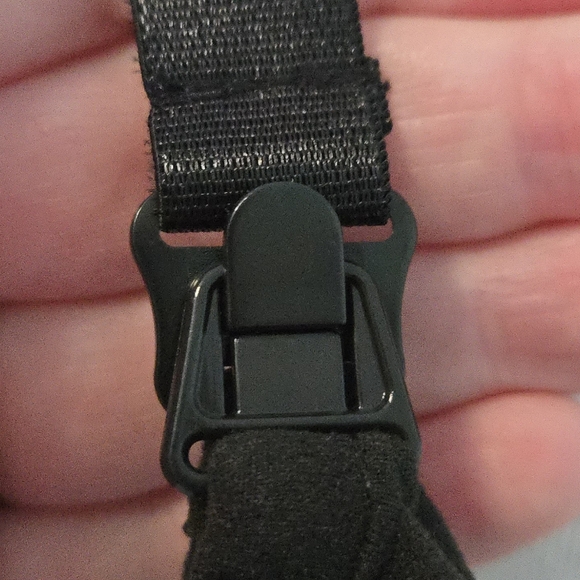 Black Spaghetti Strap Maternity Tank Top - Picture 3 of 7